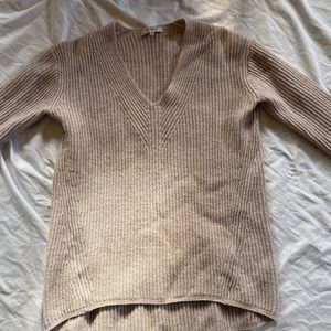 MADEWELL Woodside 100% Merino Wool Ribbed Sweater